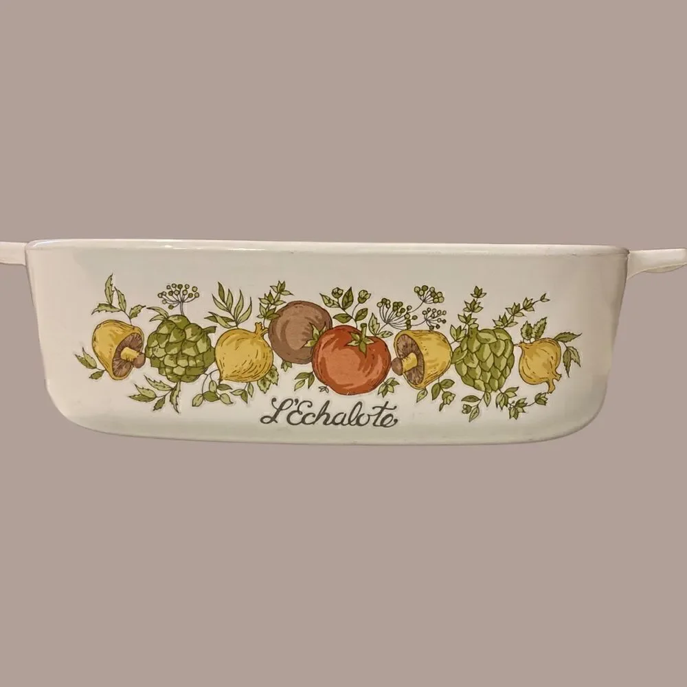 Vintage Spice O Life Corning Ware 1 Quart Casserole Dish